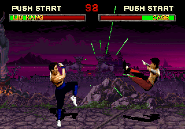Mortal Kombat II screenshot 4 for Sega Master System
